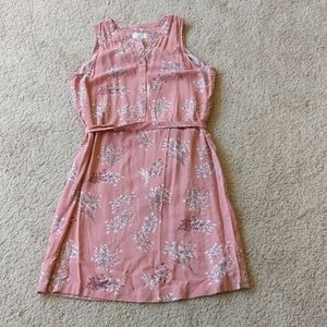 NWOT Loft small pink summer dress